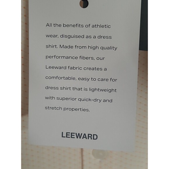 NWT Mizzen Main Leeward Shirt Mens M Geometric Performance 4 Way Stretch - Picture 8 of 11